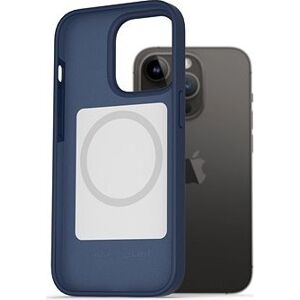 AlzaGuard Magsafe Silicone Case na iPhone 14 Pro modrý
