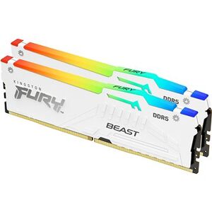 Kingston FURY 32GB KIT DDR5 5600MHz CL40 Beast White RGB XMP