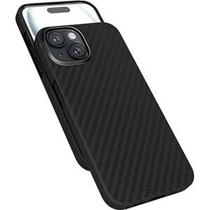 Epico Mag+ Carbon kryt na iPhone 15 Plus s podporou MagSafe čierny