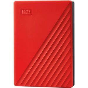 WD My Passport 4TB, červený