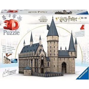 Ravensburger 3D Puzzle 114979 Harry Potter: Rokfortský hrad – Veľká sieň a Astronomická veža 2 v 1 1080 dielikov