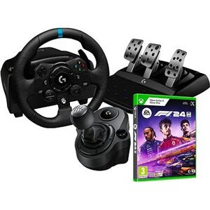 Logitech G923 Driving Force pre PC/Xbox Series/One + Driving Force Shifter + F1 24 pre Xbox