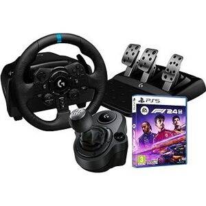 Logitech G923 Driving Force pre PC/PS5/PS4 + Driving Force Shifter + F1 24 pre PS5