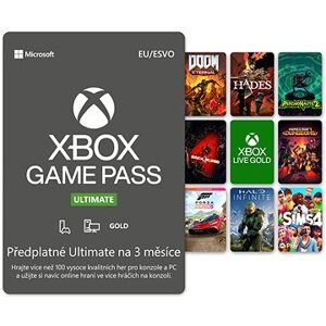 Xbox Game Pass Ultimate – 3 mesačné predplatné