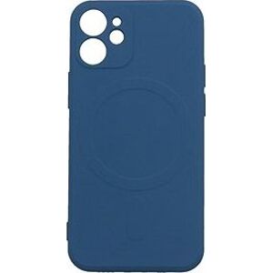 TopQ Kryt iPhone 12 Mini s MagSafe tmavo modrý 84989